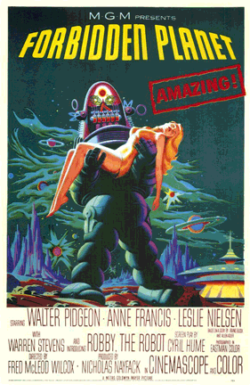 Forbidden Planet 11x17 Poster