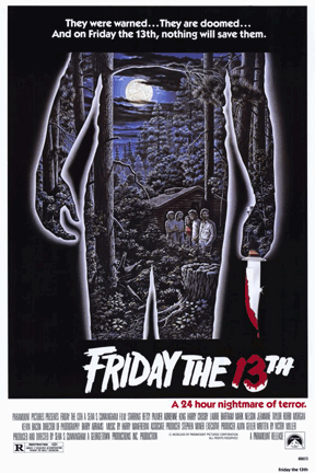 Friday The 13th 11x17 Poster