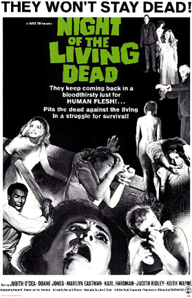 Night Of The Living Dead 11x17 Poster