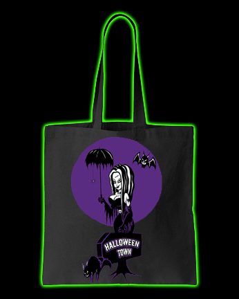 Halloween Town Logo Canvas Tote Bag