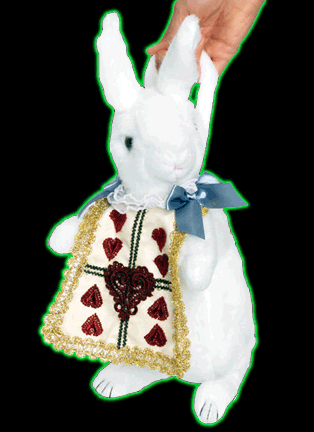 White Rabbit Plush Purse