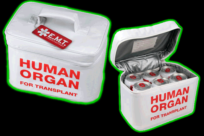 Human Organ Transplant Lunch Bag