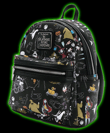 The Nightmare Before Christmas Mini Backpack by Loungefly