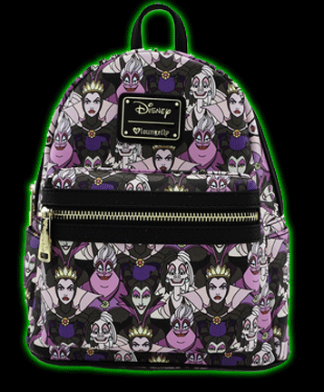 Disney Villains Purple mini Backpack