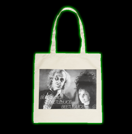 Beetlejuice Canvas Tote