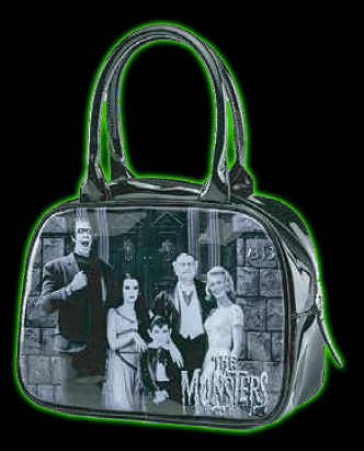 Munsters Family Bowler Handbag