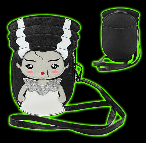 Bride of Frankenstein cross body purse