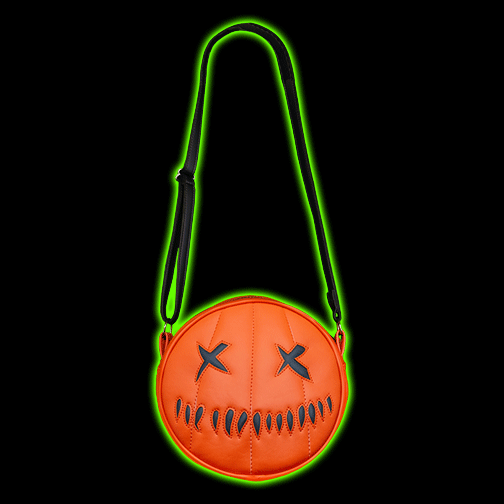 TRICK R TREAT SAM O LANTERN BAG - UNLIT (BLACK STITCHING)