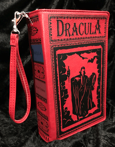 Red Dracula Book Cross Body Bag