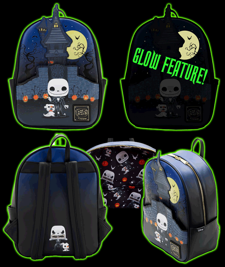 Funko Pop! by Loungefly Jack Skellington Castle Mini Backpack