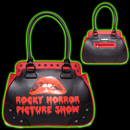 Rocky Horror Mouth Kisslock Handbag