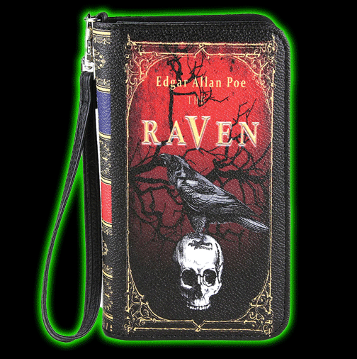 Raven Wallet/Wristlet In Vinyl