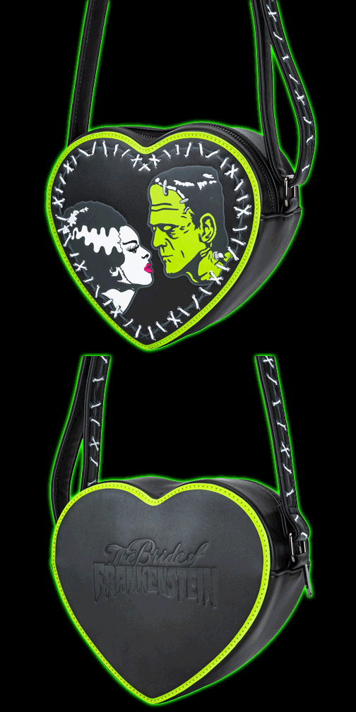 BRIDE OF FRANKENSTEIN 90TH ANNIVERSARY LIMITED EDITION CROSSBODY
