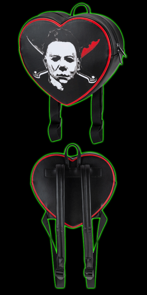 Michael Myers Heart Backpack