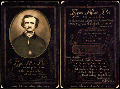 Edgar Allen Poe at the Parlour