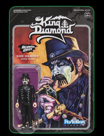 King Diamond Top Hat ReAction Figure