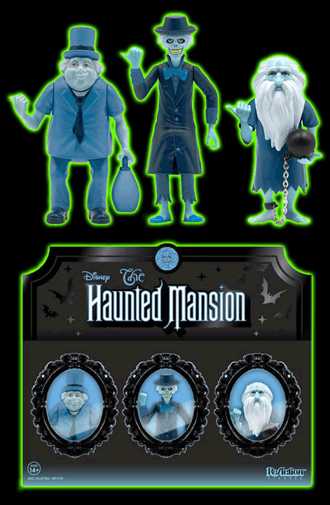 The Haunted Mansion ReAction Hitchhiking Ghosts 3-Pack