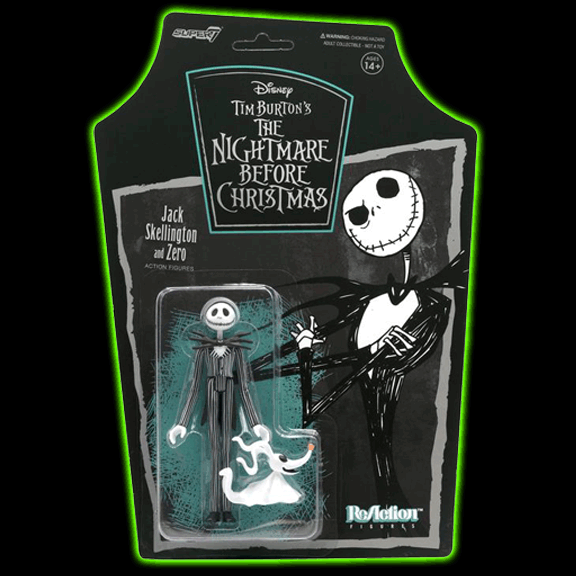 Disney Tim Burton's The Nightmare Before Christmas Jack Skellington ReAction Figure