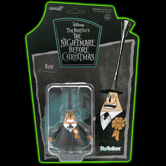 Disney Tim Burton's The Nightmare Before Christmas The Mayor ReAction Figure