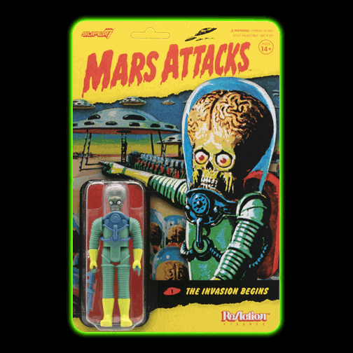 Mars Attacks ReAction Figure - The Invasion Begins