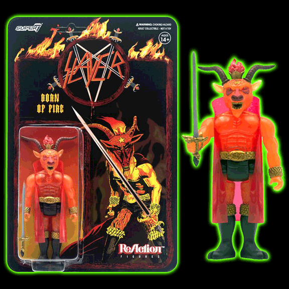 Slayer Minotaur Born of Fire ReAction Figure