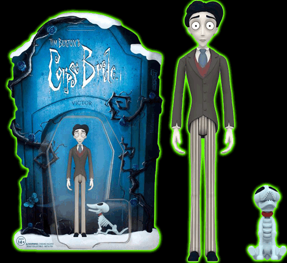 Corpse Bride Victor Van Dort ReAction Figure