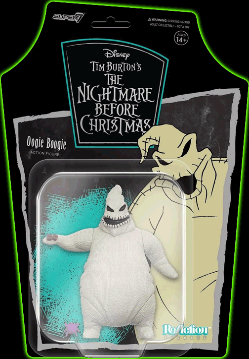 Nightmare Before Christmas Oogie Boogie Reaction Figure