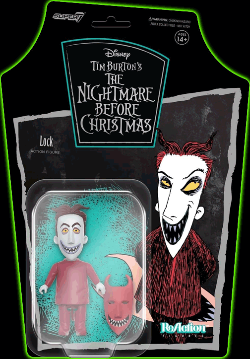 Nightmare Before Christmas Lock Reaction Figure