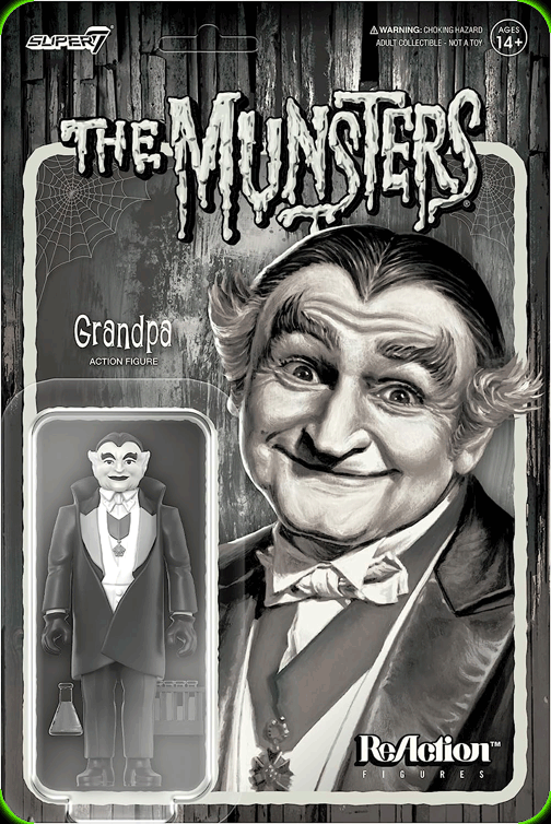 Munsters Grandpa (Grayscale)  Reaction Figure