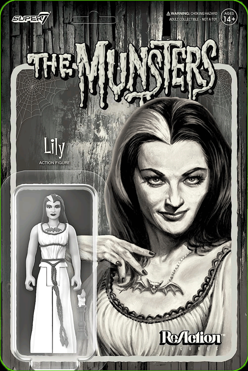 Munsters Lily (Grayscale) Reaction Figure