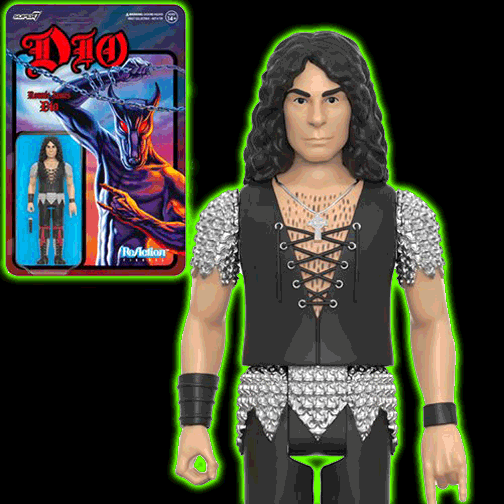 Dio Ronnie James Dio 3 3/4-Inch ReAction Figure