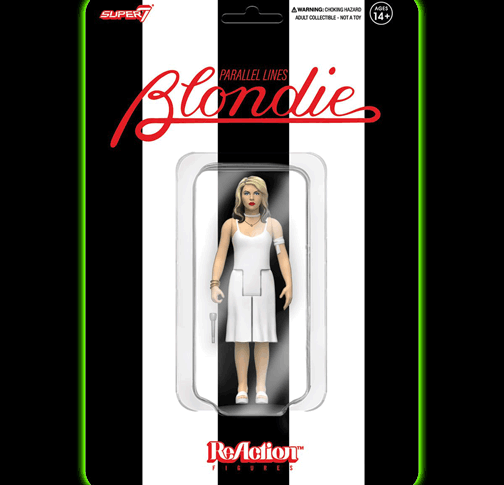 Blondie Debbie Harry Parallel Lines 3 3/4-Inch ReAction Figure