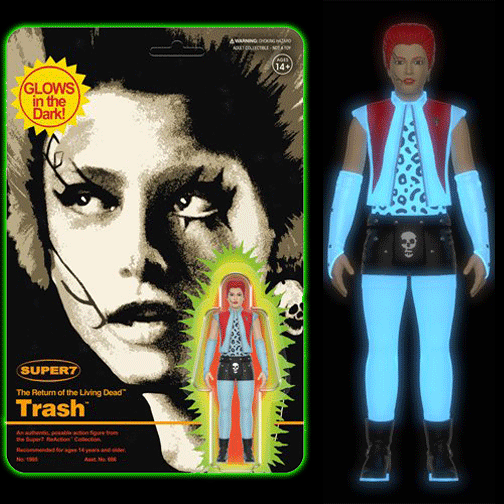 Return of the Living Dead Trash- Monster Glow in the Dark ReAction Figure