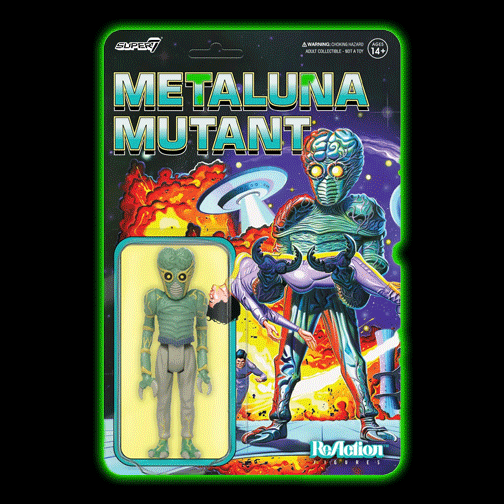 METALUNA MUTANT FILM POSTER VERSION REACTION FIGURE