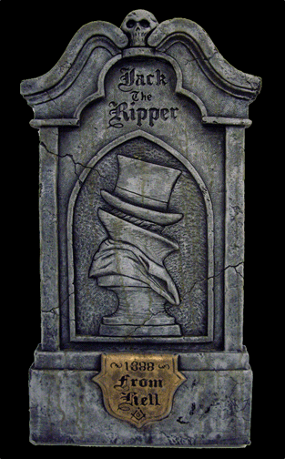 Jack The Ripper Tombstone<p>IN-STORE PURCHASE ONLY