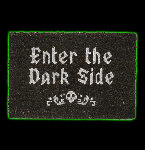 ENTER THE DARKSIDE DOORMAT