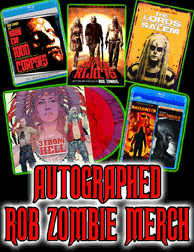 Rob Zombie Autographed Merchandise