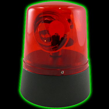 Mini LED Red Police Light