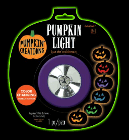 Jack O Lantern Color Changing Light