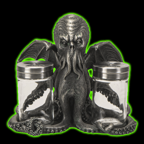 CTHULHU SALT AND PEPPER SET