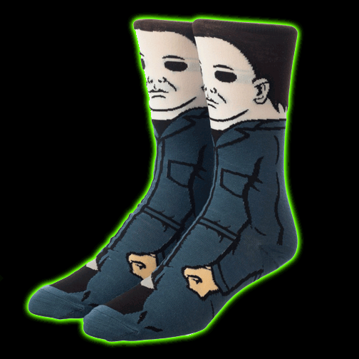 Halloween Michael Myers Mens Crew Sock