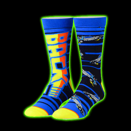BACK TO THE FUTURE 88 MPH SOCKS