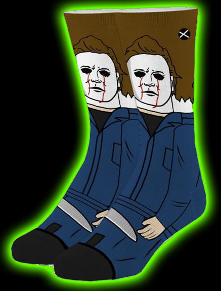 Halloween 2 Michael Myers Mens Socks