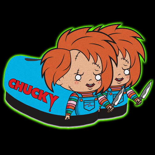 Childs Play Chucky Slippers