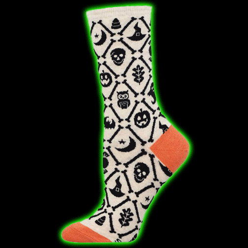 SPOOKY ICONS WOMENS SOCKS