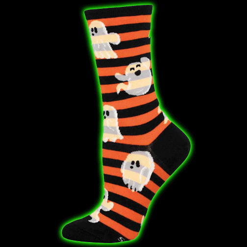 SPOOKY STRIPES WOMENS SOCKS