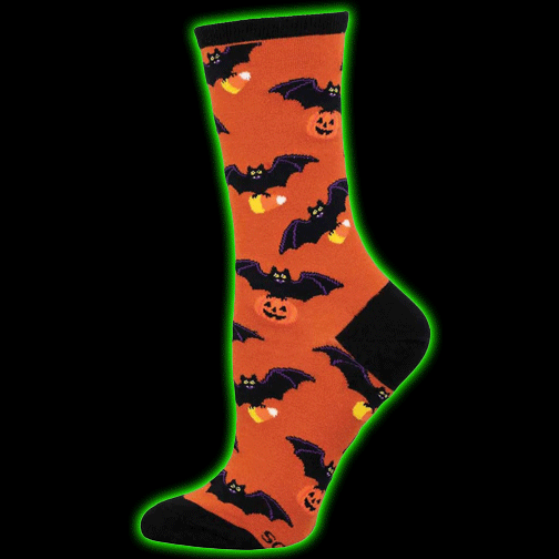 GOING BATTY FOR CANDY WOMENS SOCKS