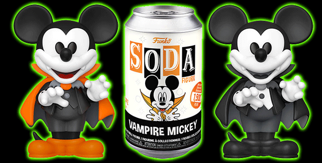 Vinyl SODA: Mickey Mouse- Vampire Mickey W/Chase