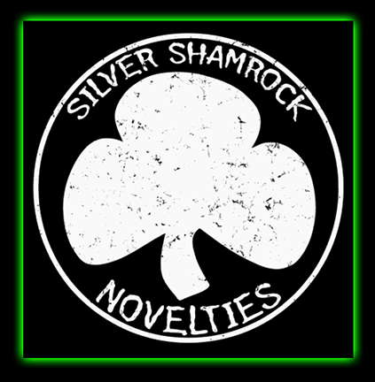 Silver Shamrock Sticker