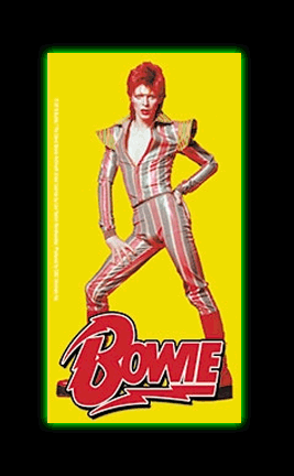 David Bowie Pose Sticker